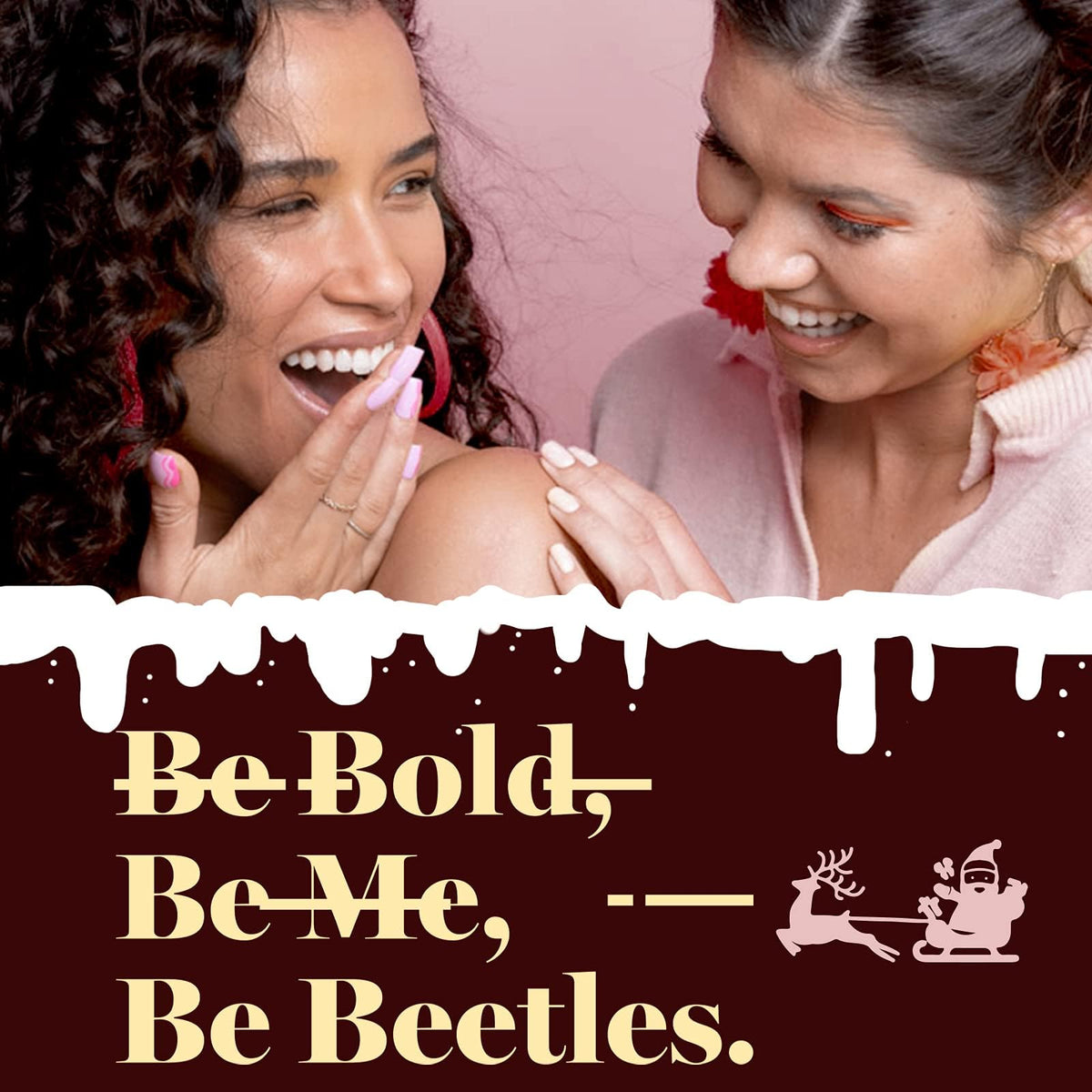 beetles Gel Polish Set applied on nails