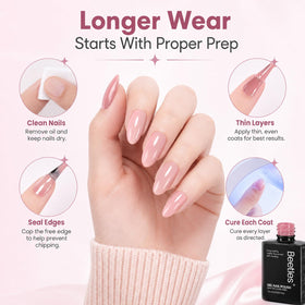 beetles Gel Polish set displayed on a stylish background