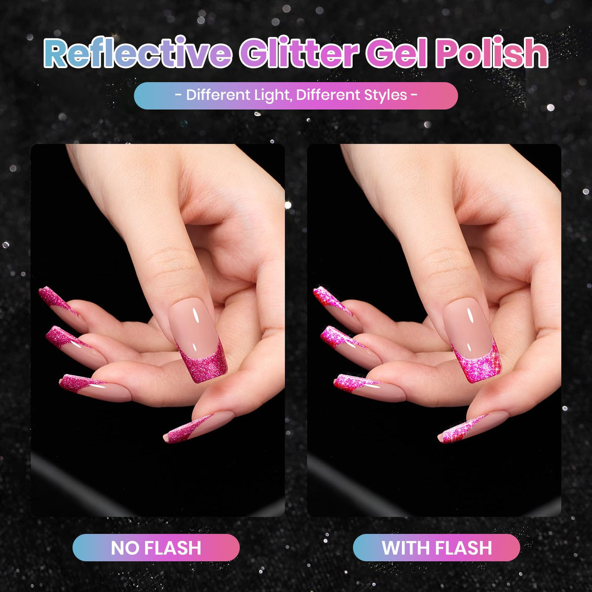 beetles Gel Polish set displayed with nail art tools