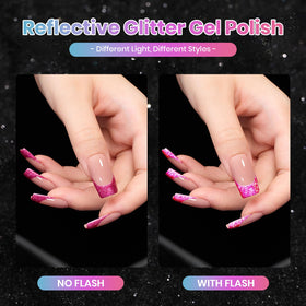 beetles Gel Polish set displayed with nail art tools