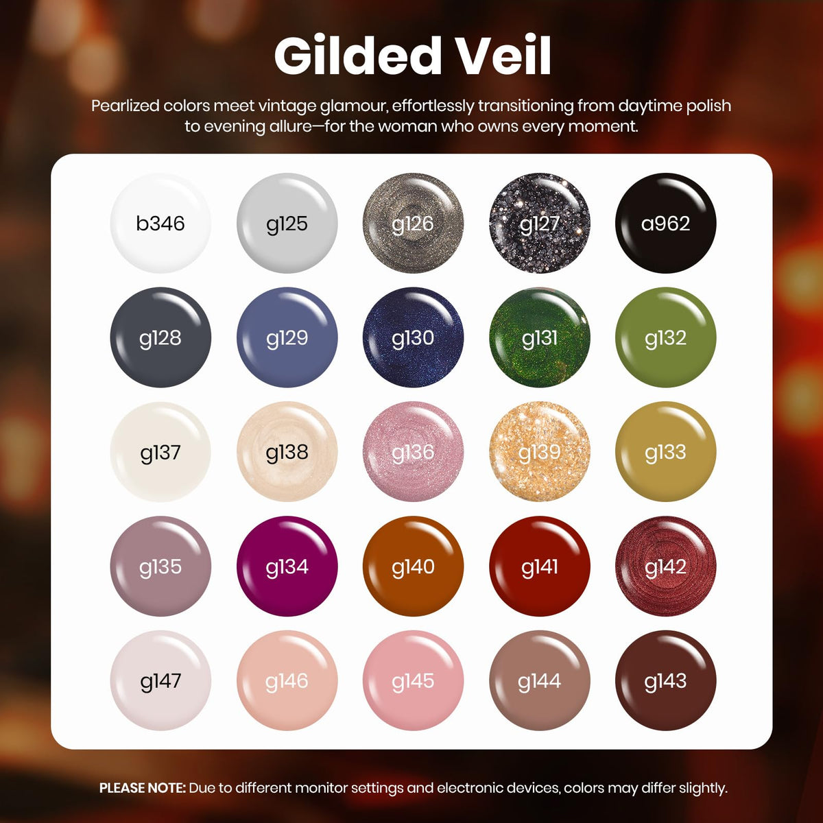 beetles Gel Polish Set displaying various gel polish bottles