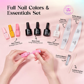beetles Gel Polish set in a stylish packaging