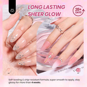 beetles Gel Polish set including rhinestone nail charms