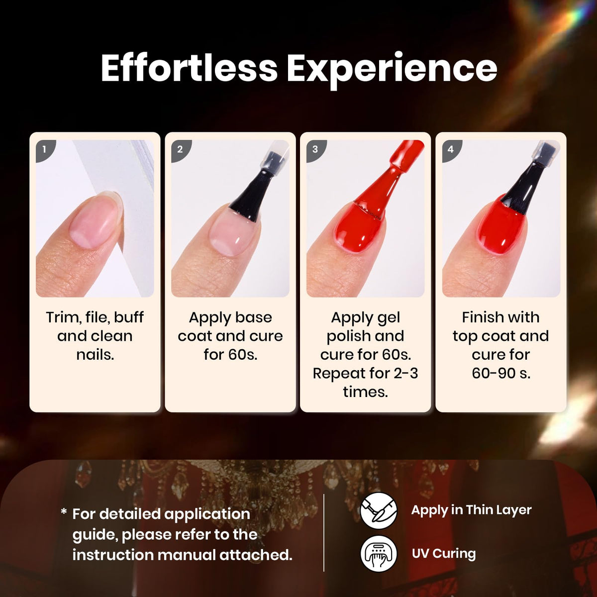 beetles Gel Polish Set packaging and contents