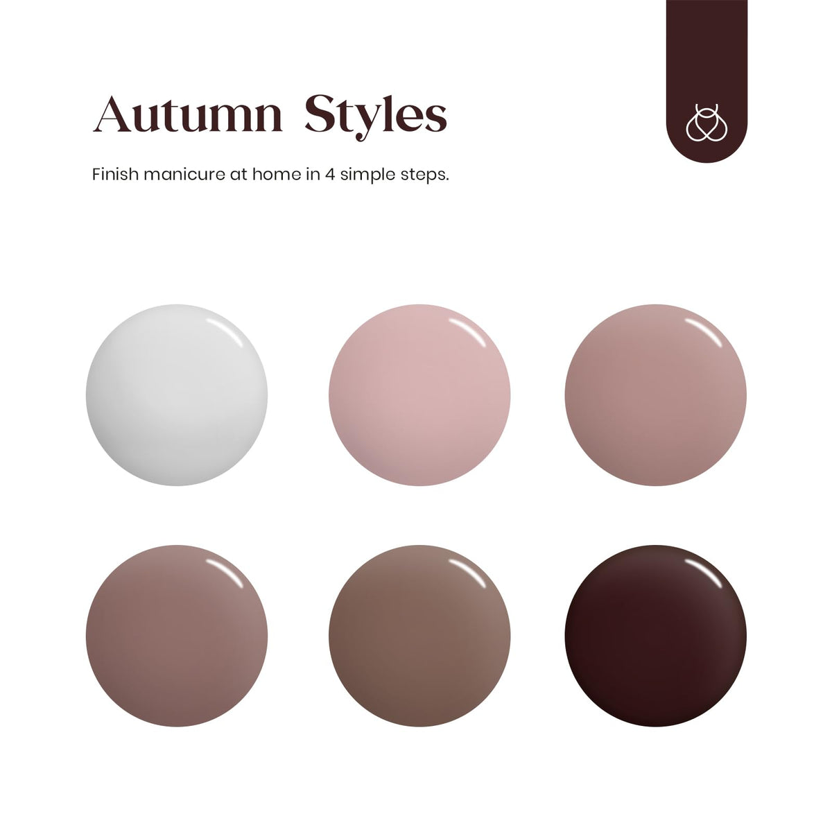 beetles Gel Polish shades e443, e444, e445, e446, e447, e448 close-up
