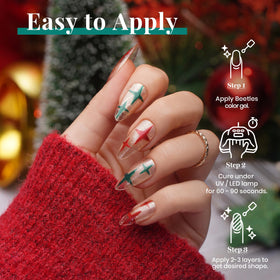 beetles Gel Polish Silver shade bottle