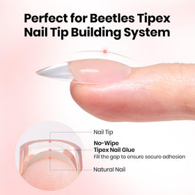 beetles Gel Polish Solid Nail Glue Gel 20g side view