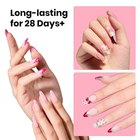 beetles Gel Polish Solid Nail Glue Gel consistency close-up