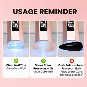 beetles Gel Polish Solid Nail Glue Gel with nail tools