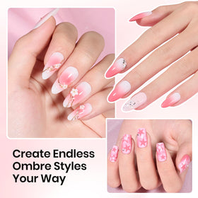 beetles Gel Polish sponges showing all six usable sides