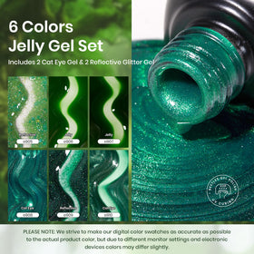 beetles Gel Polish swatch dots display with gel polish