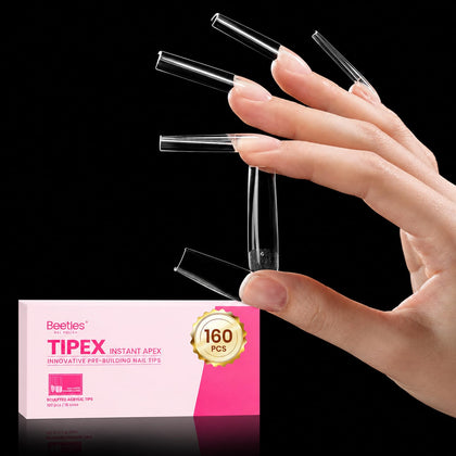 beetles Gel Polish Tipex Instant Apex Nail Tips front view packaging