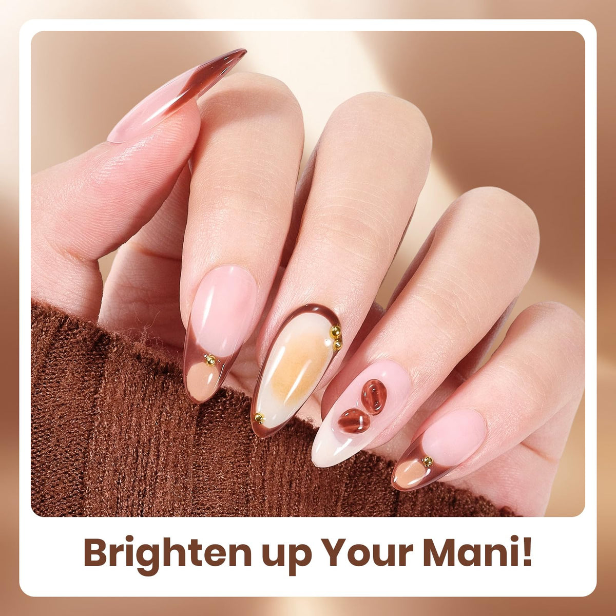 beetles Gel Polish Toasty Aroma Collection close-up of creamy texture