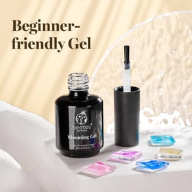 beetles Gel Polish Top Coat bottle with glossy finish