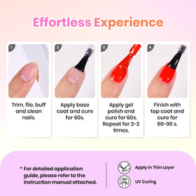 beetles Gel Polish vibrant colours swatched