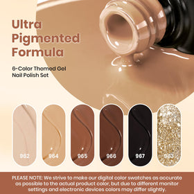 beetles Gel Polish warm caramel shade bottle front view