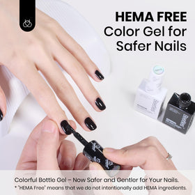 beetles Gel Polish white gel polish bottle 15ml