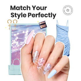 beetles Glitter Nail Polish Set gold shade bottle