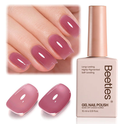 beetles Grape Ice Tea Gel Nail Polish 15ML front view