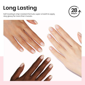 Beetles Milky White Gel Nail Polish packaging details
