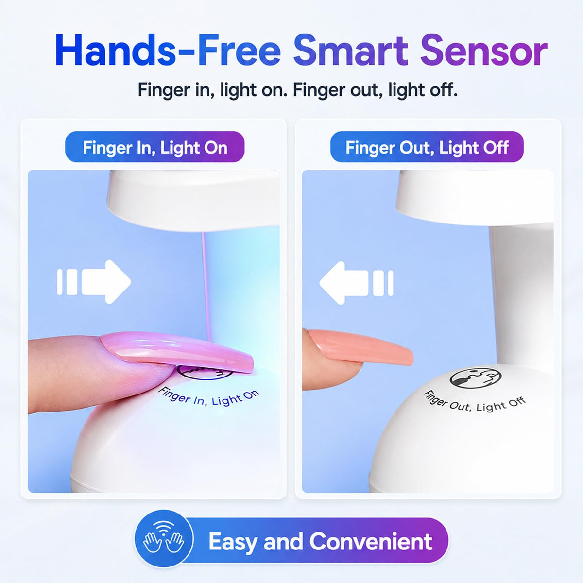 beetles Mini UV Light with touch switch