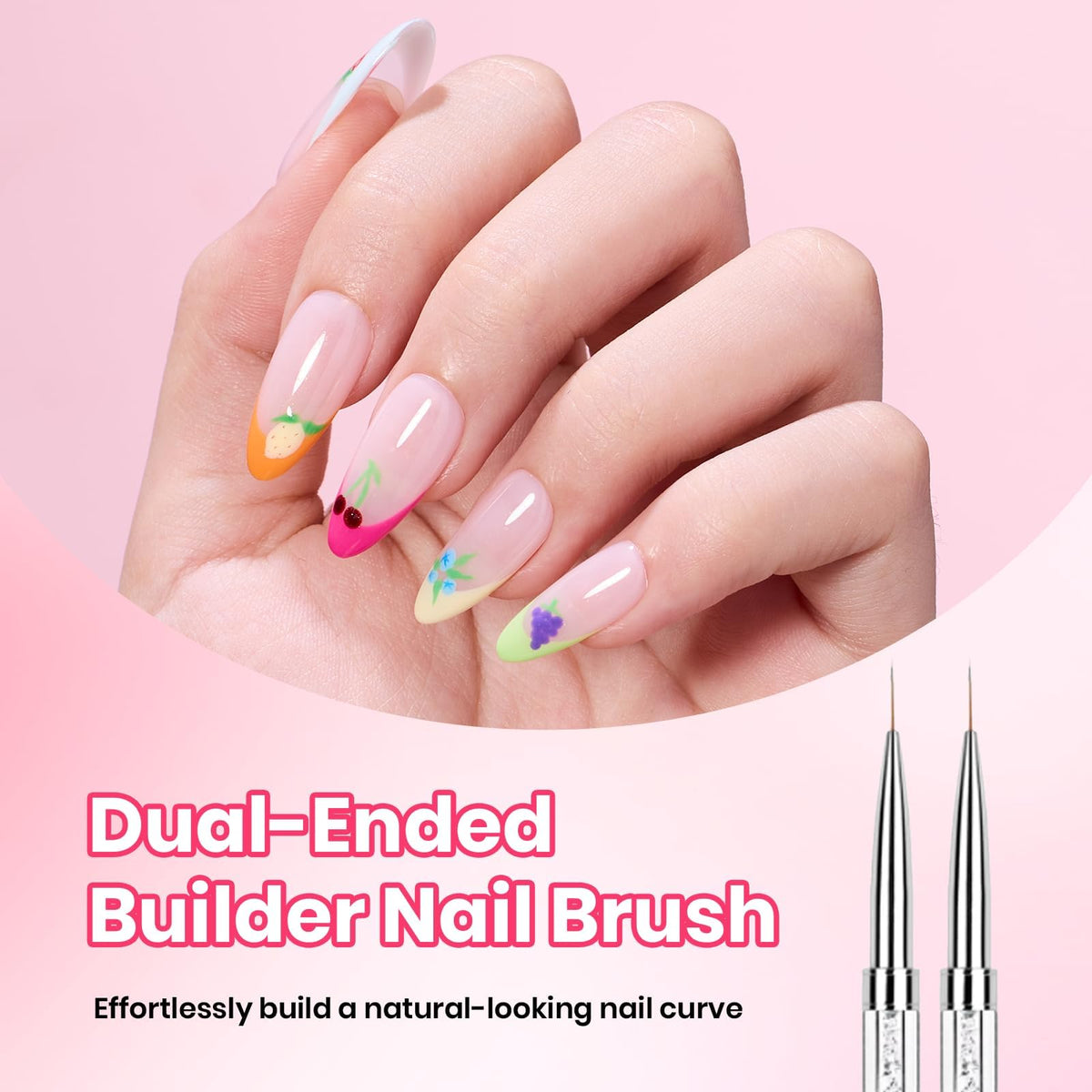 beetles Nail Art Brush in packaging