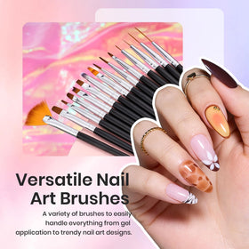 beetles Nail Art Brushes Set packaging front view