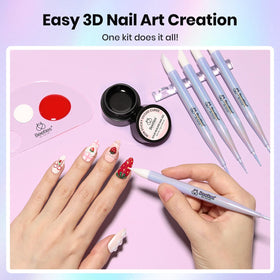 beetles Nail Art Dotting Tool with dual-ended design