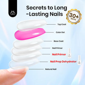 beetles Nail Dehydrator application on nails