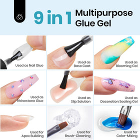 beetles nail file and tips clipper included in kit