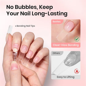 beetles Nail Glue Gel double pack