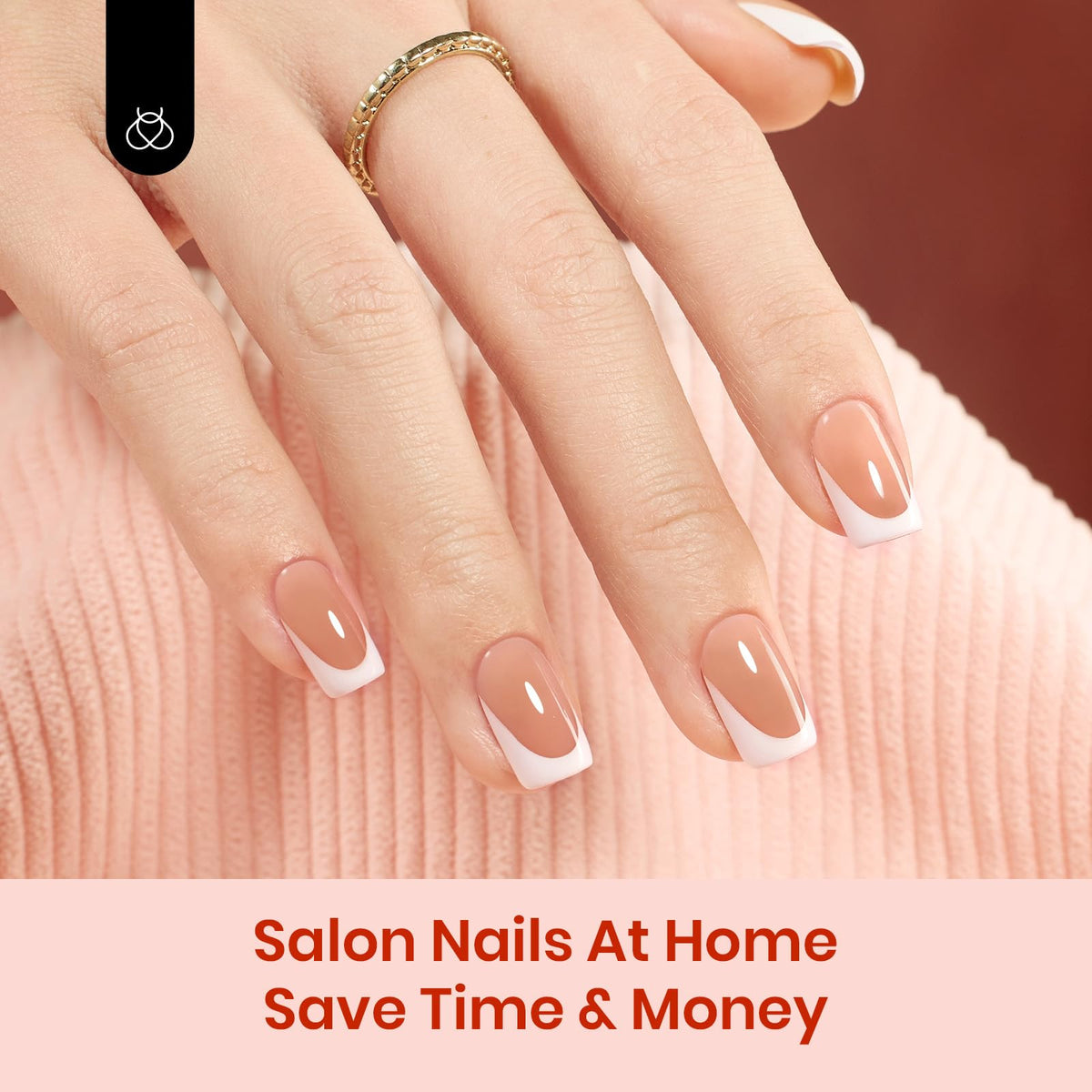 Beetles nail lamp included in the press on nail kit