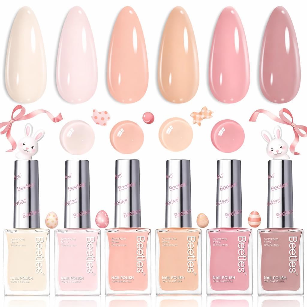 Beetles Nail Polish Set packaging and contents