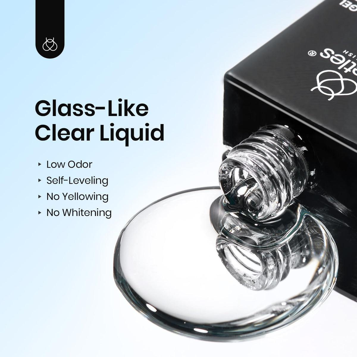 beetles No Wipe Gel Top Coat 15ml close-up of bottle