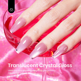 beetles Pink Cat Eye Gel Nail Polish 15ML packaging details