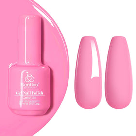 beetles Pink Gel Nail Polish 15ML front view