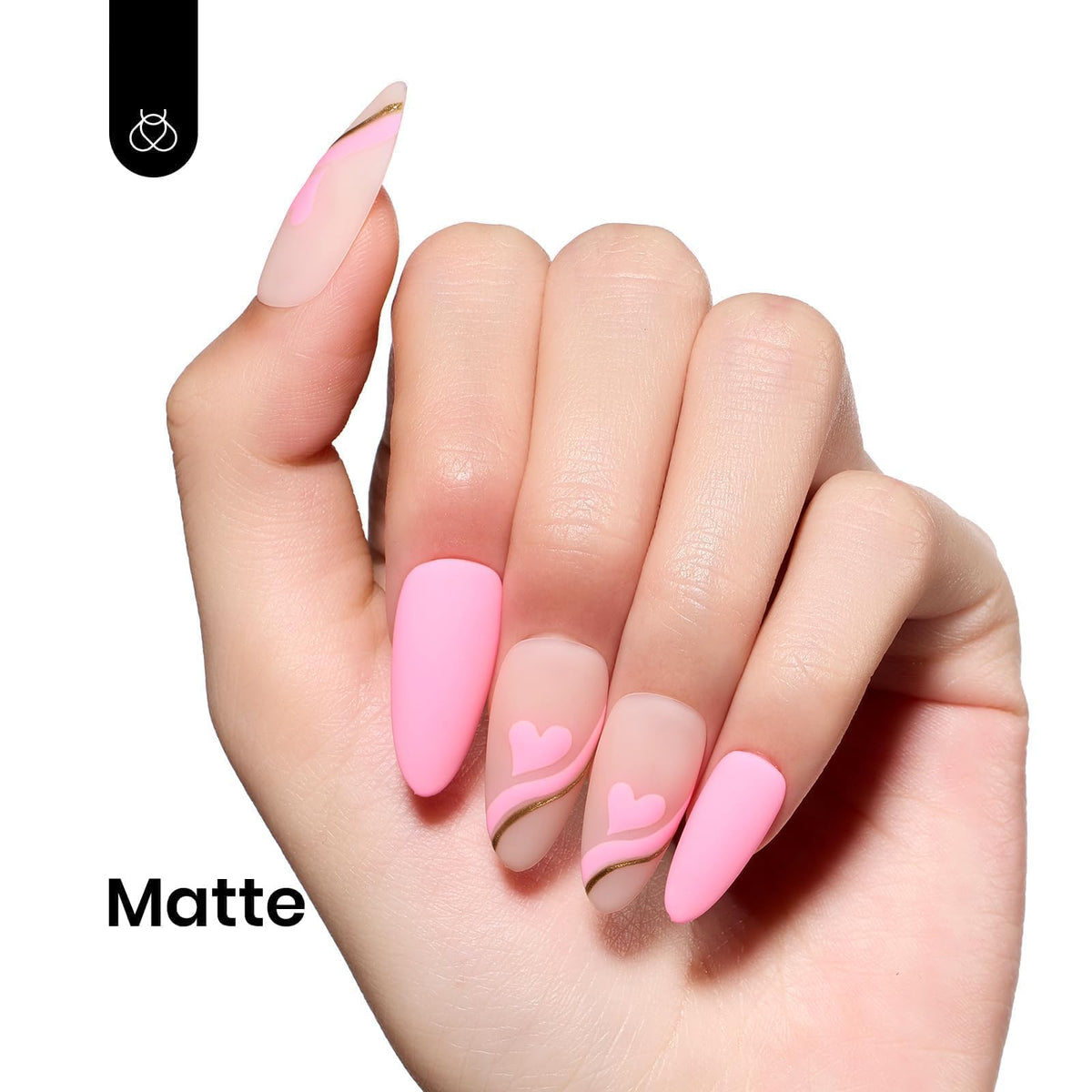 beetles Pink Gel Nail Polish 15ML with nail art tools