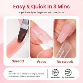 beetles Poly Nail Gel Kit slip solution bottle