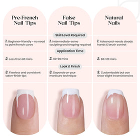 Beetles press on nails applied on fingers