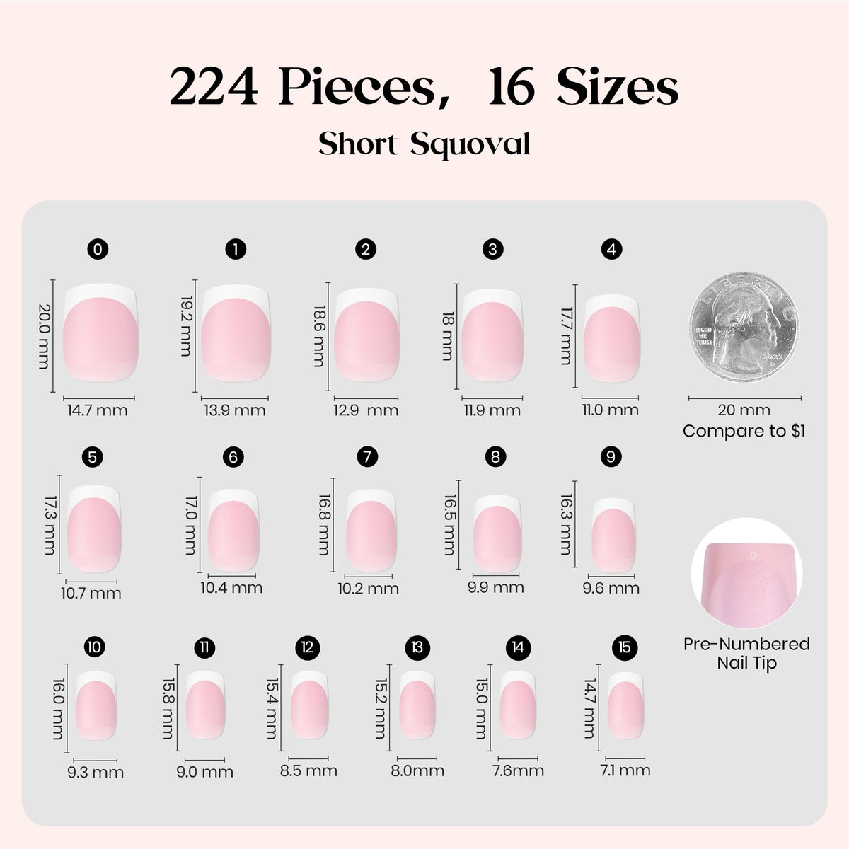 beetles press on nails displayed with nail art accessories