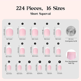 beetles press on nails displayed with nail art accessories