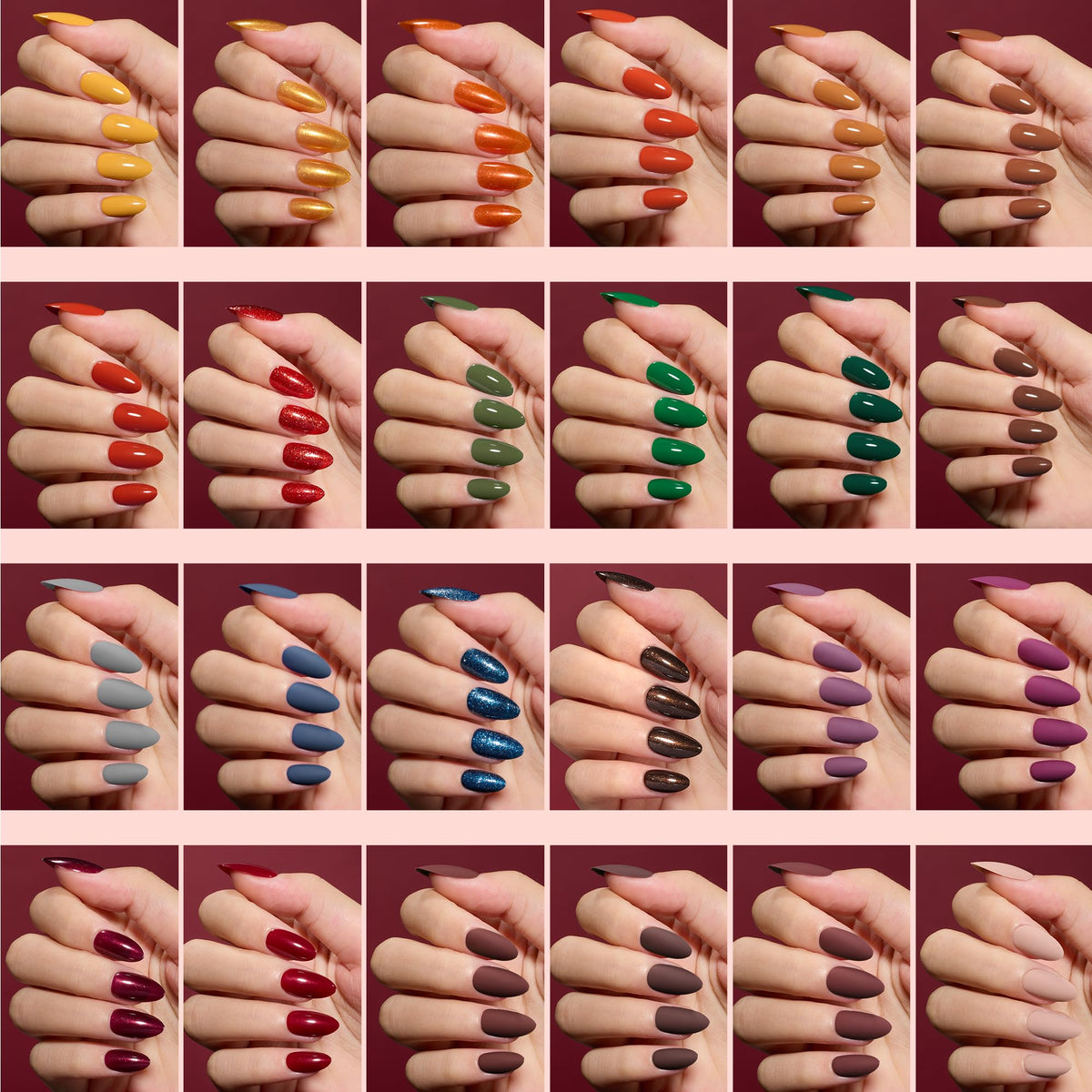 beetles Press On Nails Kit contents including nail glue and accessories