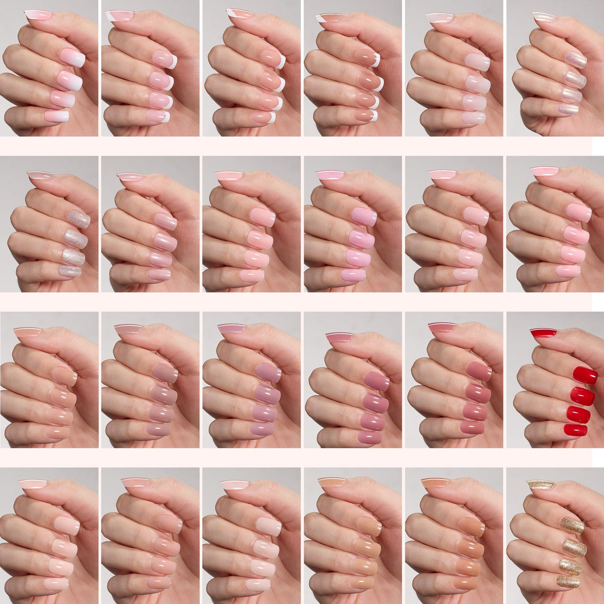 beetles Press On Nails Kit includes nail glue and adhesive tabs
