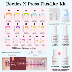Beetles Quick-Dry Glue and Nail Remover bottles