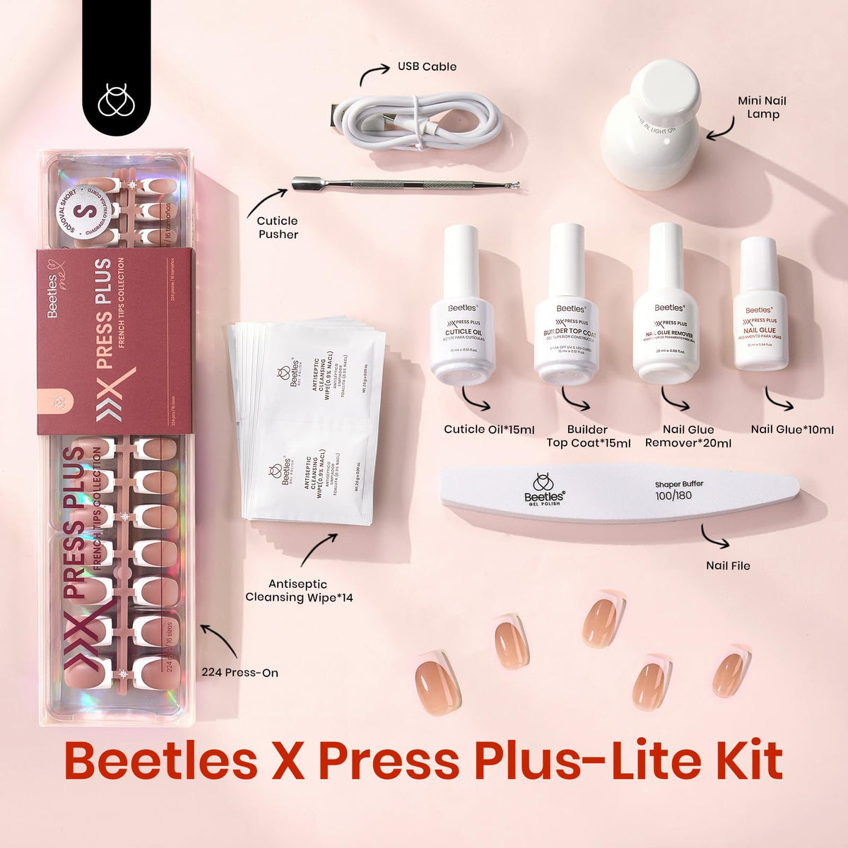 Beetles Quick-Dry Glue and Nail Remover from the kit