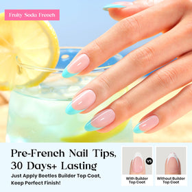 beetles Quick-Dry Glue included in the nail kit