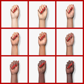 Beetles Red Gel Polish 15ml with LED lamp
