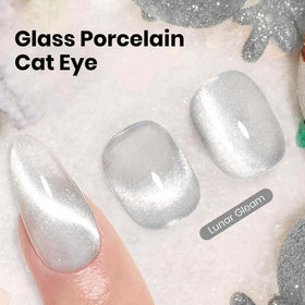beetles Silver Cat Eye Gel Polish 15ML bottle side view