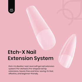 beetles Soft Gel Nail Tips in use on nails with gel polish