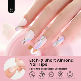 beetles Soft Gel Nail Tips packaging with product details